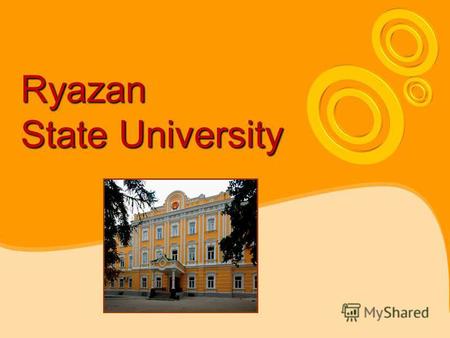 Ryazan State University. Ryazan State University was founded in 1915, as Teacher Training Institute for Women.