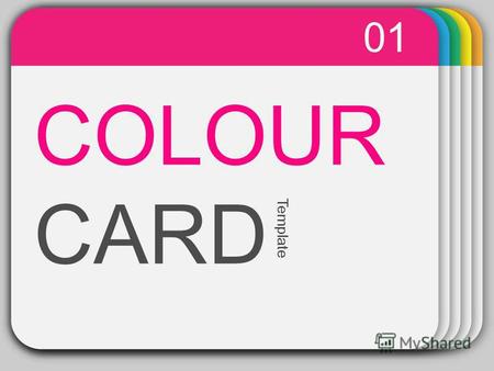WINTER Template COLOUR CARD 01 Template. PowerPoint chart object 02.