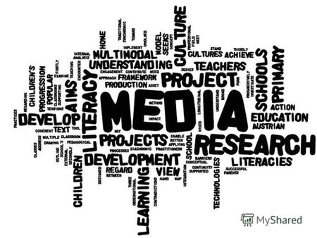 THE MEDIA The mass media play an important part in our lives. Nowadays information is the most necessary thing. That is why there are so many sources.
