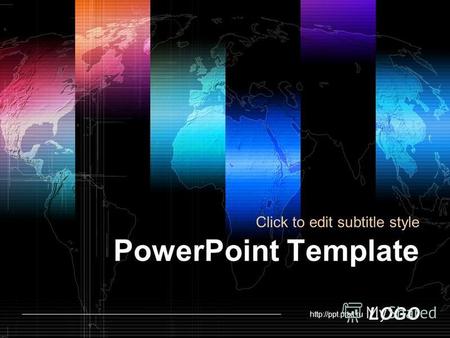 LOGO PowerPoint Template Click to edit subtitle style.