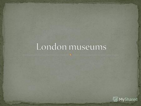 Founded in 1753, the British Museums remarkable collection spans over two million years of human history. Enjoy unique comparison of the treasures of.