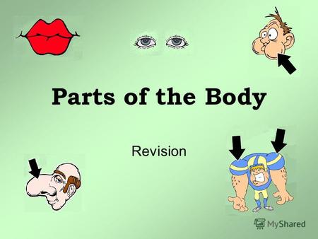 Parts of the Body Revision. Listen, Sing and Do THE BODY SONG Head and shoulders, knees and toes, Knees and toes! Head and shoulders, knees and toes,
