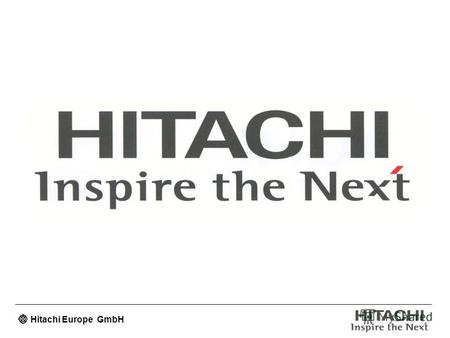 Hitachi Europe GmbH. L200 / SJ200 Новая серия преобразователей частоты, взамен L 100 /SJ 100.