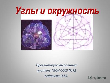 Презентацию выполнила учитель ГБОУ СОШ 72 Андреева И.Ю.