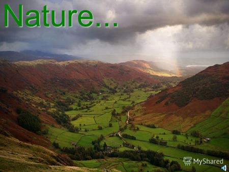 Nature... What do we know about it? How do we use it? What can we do for it?