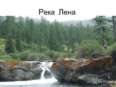 Р ека Л ена. Лена начинается в горах на юге Сибири и, прорезав её всю с юга на север, впадает в море Лаптевых. Длина Лены – 4.400 км. На всём протяжении.